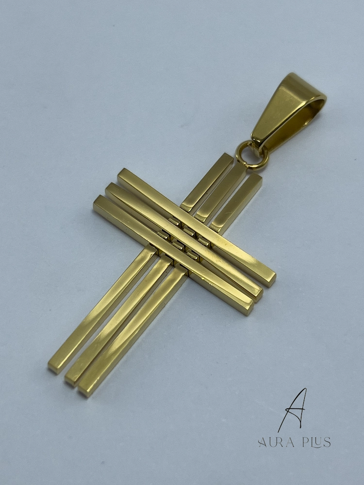 Golden Parallel Lines Cross